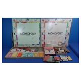 2 Vintage Monopoly Games
