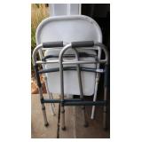Metal Folding Chair, Invacare Walker