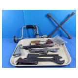 Tire Iron, Wrenches, Tools-some Vintage