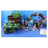 Home Decor-Floral Basket, Floral Wreath&more