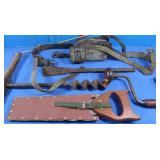 Pole Climbing Spikes, Saw, Drill Bit & more