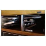 Contents of Cupboard-Baking Sheets, Muffin Tins,