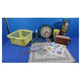 Vintage Matchbooks,Wall Clock, Coasters, Napkin