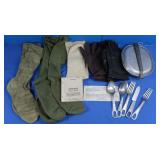 Military Mess Kit, Gloves & more