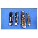 4 Craftsman Pocket Knives
