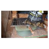 Charcoal Grill w/Tray, Charcoal, Lighter Fluid
