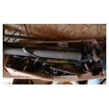 Misc Outdoor Items-2 Air Pumps, Crowbar & more