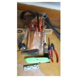 Leather Tool Holster w/Belt & more