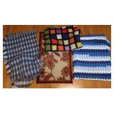 Throw Blankets,-Crochet/Knit, 3