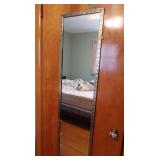 Wall Mirror w/Ornate Frame-48"Hx13 1/2"