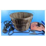 Antique Practical Grinder, Hooks, Auto Lite & more