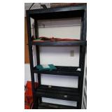 Plastic Shelving Unit-33 1/2"x12"x72"