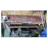 Bench w/Crafatsman Vise-64x28x36" *No Contents*