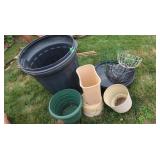 Trash Can, Hanging Baskets, Flower Pots, small