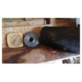 Wall Thermometer, Metal Wire, Black Garden Mesh