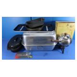 Roaster Pan, Bakeware, Fondue Set