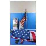 U.S. Fag Lot-multiple Flags incl 3