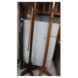 2 Wood Hall Trees-67" & 69" & Cane