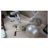 Airgometer Stationary Exercise Bike,Excercise Ball