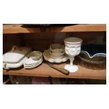 Milk Glass, England Ironstone China & more