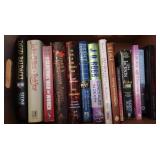 Hardback Book Lot-Jackie Collins, J.A. Robb & more