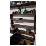 Shelf w/Open Back-49"x8"x61