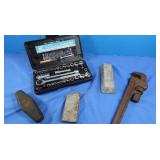 Soldering Set(SAE&Metric), Vintage Ridgid Wrench,