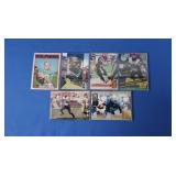 Assorted Marshall Faulk Football Cards&1972 Griese