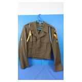 Wool Army Shirt w/Braids