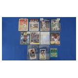 Assorted Baseball Cards-Molitor,Winfield,Ventura&