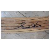 Autographed Tom Barasso Hockey Stick