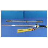Sword w/Sheath 39"