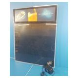 Miller Light Blackboard Light-Lights up 5 Colors