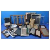 Small Picture Frame Lot w/Tote