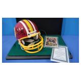Autographed Gus Frerotte Mini Helmet & Auto