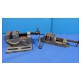 2 Drill Press Vises