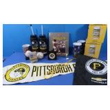 1971 P irate Bobbleheads, Steeler Water Bottles &