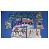 Assorted Football Cards-Emmitt Smith, Marshall