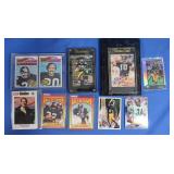 Assorted Pgh Steelers Cards-Harris, Blier, Cowher&