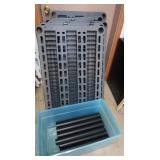 5 Shelf Plastic Unit