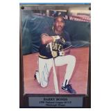 Autographed Barry Bonds 1990 National League MVP