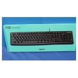 NIB Logitech K120 Plug & Play USB Keyboard