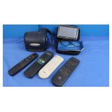 Polaroid Instant Camera, TV-DVD Remote, Tom Tom