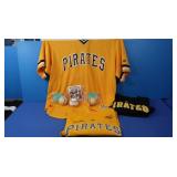Pirates Marte Jersey 2X, 2 Pirates Tshirts, Med