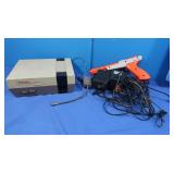 Nintendo Game Console Model NES-001 w/Gun & Duck