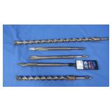 Drill Bits incl New Bosch Anti-Jam Concrete Twist