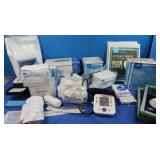 Powderfree Exam Gloves Size M, Gauze Sponges,