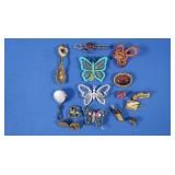 Costume Jewelry-Pins