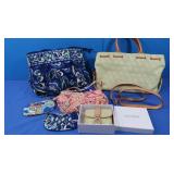 Purses--Vera Bradley, Dooney & Bourke w/Wallet