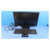 HP W2072a Monitor, HP Keyboard Model SK2061